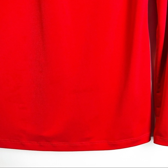 Liz Claiborne - Red Career Blouse‎ - Sz. M - Picture 4 of 7